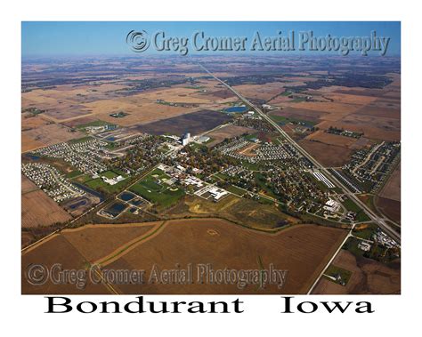 Aerial Photo of Bondurant, Iowa by Greg Cromer - America from the Sky - Aerial Photography