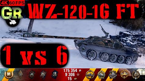 World Of Tanks Wz 120 1g Ft Replay 9 Kills 6 8k Dmg Patch 1 4 0