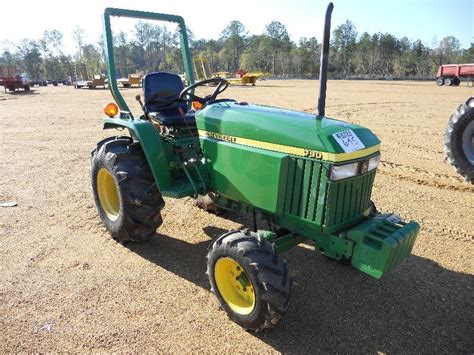 John Deere 790 4x4 Farm Tractor Jm Wood Auction Company Inc