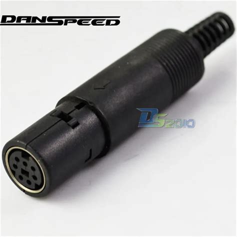 DANSPEED High Quality New Female 7 Pin Mini DIN Mini DIN Connector ...