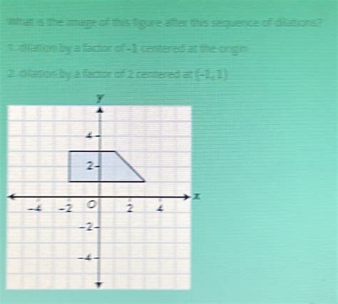 Solved What Is The Image Of This Figure After This Sequence Of