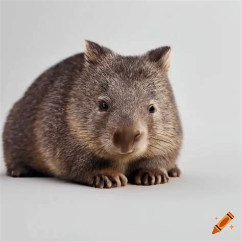 Wombat Lying In A White Room On Craiyon