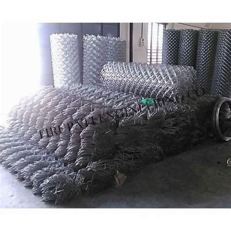 Galvanized Iron Inter Link Chain Link Mesh Fabric at Rs 7/square feet ...