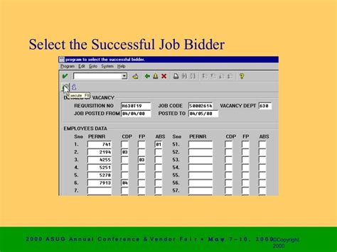 Job Bidding Process