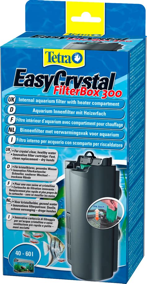 TETRA EasyCrystal FilterBox 300 Filtre Interne Avec Compartiment De