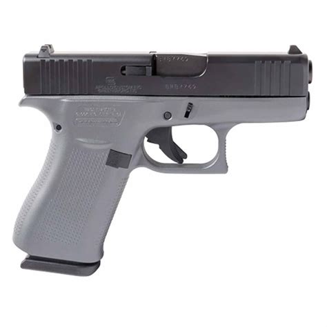 Glock 43x 9mm Luger 3 4in Concrete Gray Pistol 10 1 Rounds Concrete Gray Cerakote