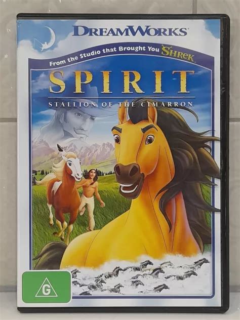 Spirit Stallion Of The Cimarron Dvd 2002 Pal Region 4 Rated G