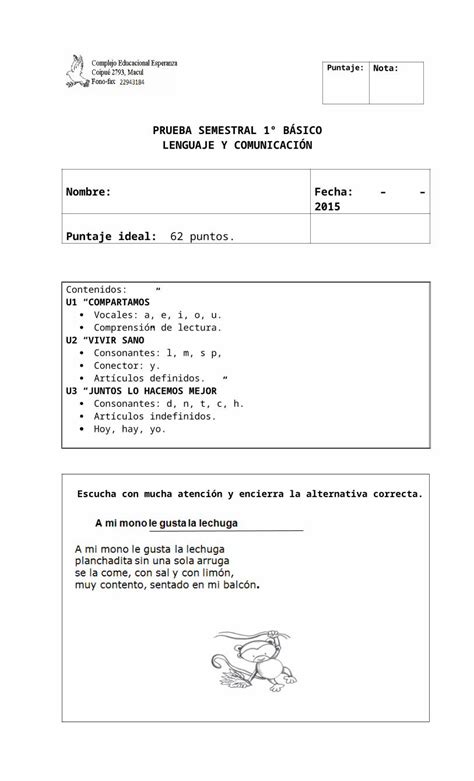 Doc Coef De Lenguaje Semestre Dokumen Tips