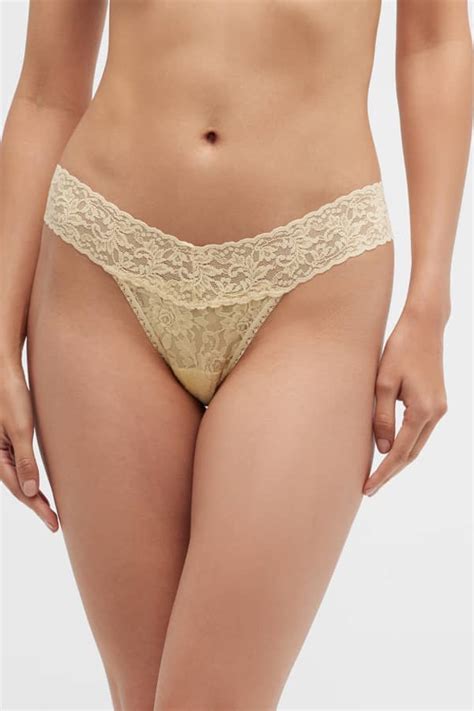 Hanky Panky Three Pack Low Rise Signature Lace Thong Neiman Marcus