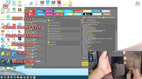 Vivo Y S Unlock Code And Frp With Unlocktool Youtube