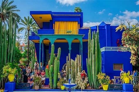 Jardin Majorelle Provided By Jardin Majorelle Marrakech Morocco