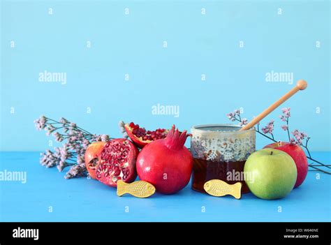 Religion Image Of Rosh Hashanah Jewish New Year Holiday Concept