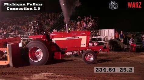 Super Farm Tractor Class At WMP Tractor Pulls In Fremont MI 2018 YouTube