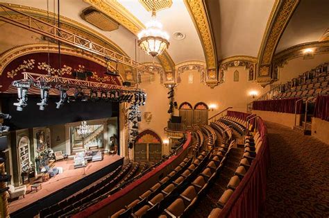 Golden Theatre With Custom Oriental Historic Theater Chairs Manufactured By Irwin Seating With