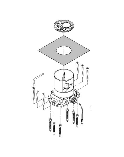 Grohe Ondus Installation Kit Grohe