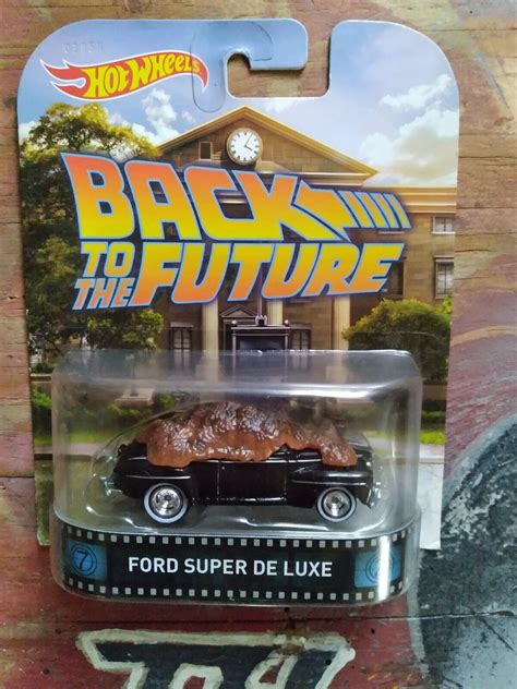 Hot Wheels Retro Entertainment BACK TO THE FUTURE FORD SUPER DE LUXE Values MAVIN