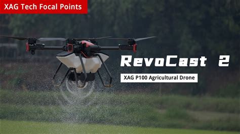 XAG P100 Agricultural Drone Spread With Precision And High Efficiency