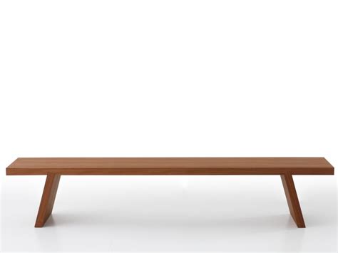 Wooden Bench Groove By Porro Design Piero Lissoni