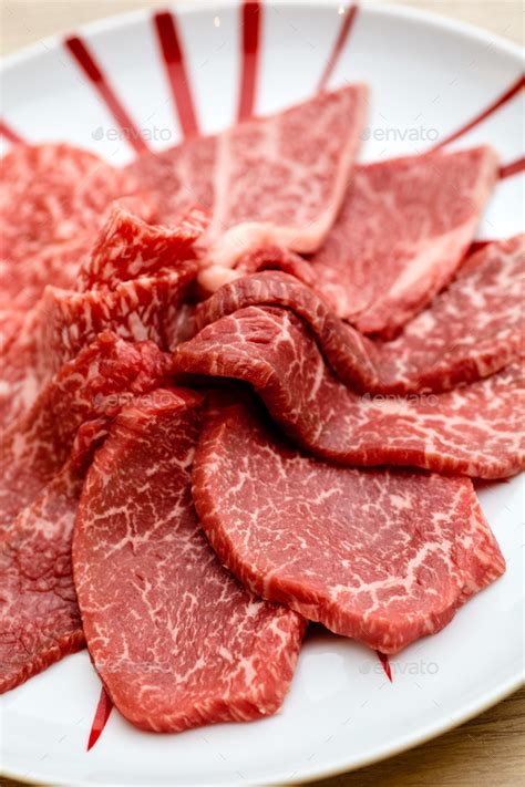 Sliced Meat For Japanese Yakiniku Stock Photo By Cait00sith Photodune