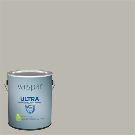 Valspar Ultra Flat Soulful Grey 6004 1b Latex Interior Paint Primer