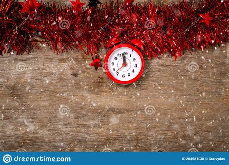 Hours Of The Last Moments Before The New Year Stock Photo Image Of