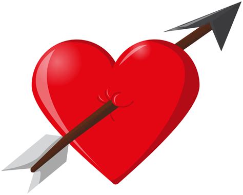 Heart Arrow 1186862 Png