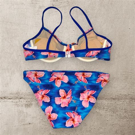 Vintage Coquette Hawaii M L Bikini Set S Medium Depop