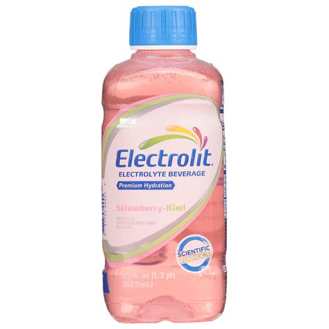 Electrolit Electrolyte Beverage Strawberry Kiwi Premium Hydration 21 Fl Oz Delivery Or