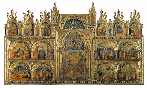 Coronation Of The Virgin Polyptych Gallerie Dell Accademia Di Venezia