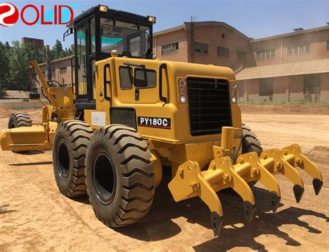 Sem Brand Motor Grader 220HP With Front Blade And Rear Ripper China