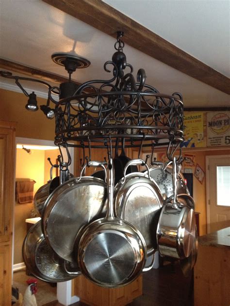 I Purchased This Hanging Pot And Pan Rack From Kirklands Love It