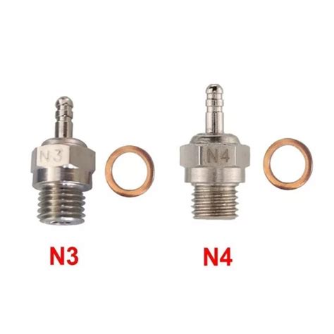 5PCS 70117 N3 N4 Hot Cold Nitro Engine Spark Plug Bundle For RC Car HSP