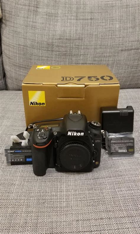 Nikon D750 Full Frame DSLR Camera With AFS 24 120mm VR Lens Kit DJ