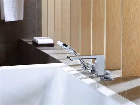 Metropol Bath mixers: 2 outlets, Chrome, Item No. 32553000