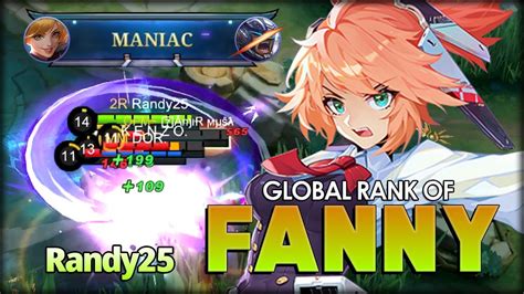 Maniac 21 Kills 94 2 Current Win Rate Randy25 Global Rank Of Fanny