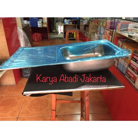 Jual Bcp Bak Cuci Piring Sink 1 Lubang Sayap Shopee Indonesia