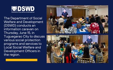 Dswd Rolls Out Info Caravan Of Social Protection Programs Services In