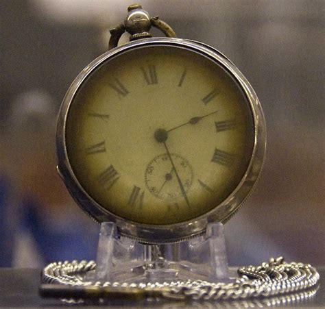 Titanic Relics Recovered Retrieved Watch From An Unknown Passenger