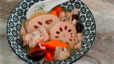 Sup Akar Teratai Manfaat Untuk Kesihatan Lotus Root Soup Rich In