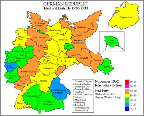 German Elections November 6 1932 Wpoll