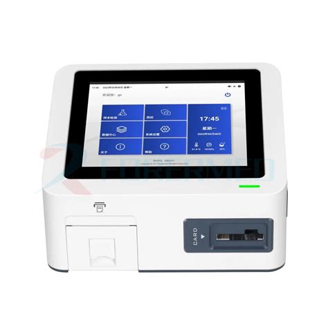 Blood Gas Electrolyte Analyzer 34parameters Dry Chemistry Method Bg