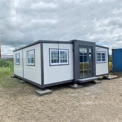 Cusomized Colors Villa Foldable Container Dual Wings Fold Out House