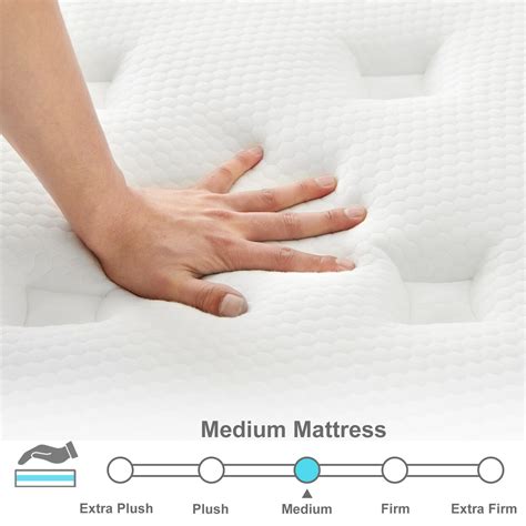 12 Inch Full Queen Size Hybrid Memory Foam Pocket Coil Spring Mattress