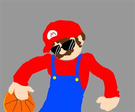 Mario's frickin' ballin! - Drawception