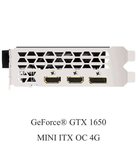 Gigabyte GeForce® GTX 1650 MINI ITX OC 4G Graphic Card