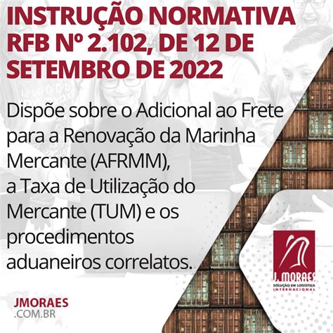 INSTRUÇÃO NORMATIVA RFB Nº 2 102 DE 12 DE SETEMBRO DE 2022 J Moraes