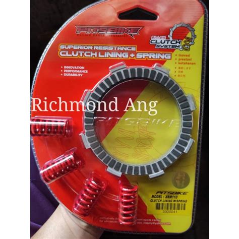 Pitsbike Racing Clutch Lining With Spring Wave Xrm Wave