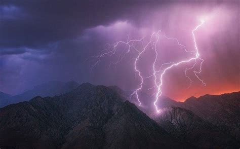 nature, Landscape, Mountains, Lightning, Storm, Electric, Clouds ...