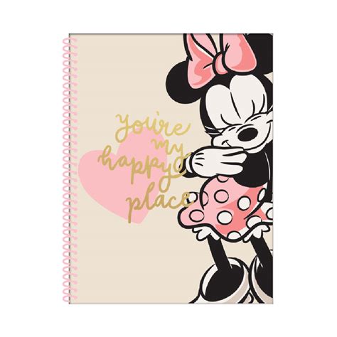 Cuaderno Mooving T Flex X Hjs Rayado Minnie