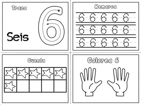 Actividades Para Enseñar El Numero 6 En Preescolar Cómo Enseñar